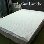 Guy Laroche Semi-Micro Fiber CreamSand Comforter High Density Quilted Premium Bedding for All Seasons _ Made in Korea
